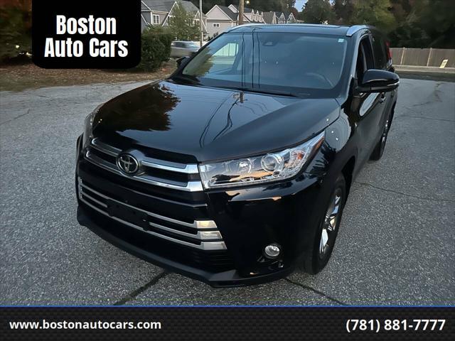 2017 toyota highlander limited platinum