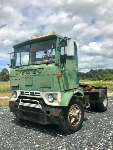 gmc cab over 1962 crackerbox cabover antique truck retro or street rod project
