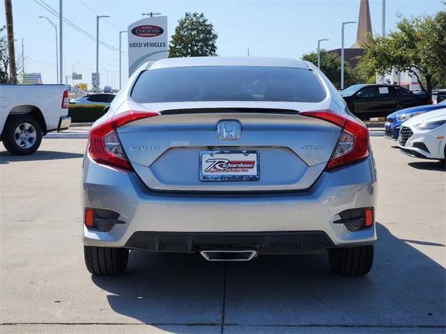 2021 honda civic sport