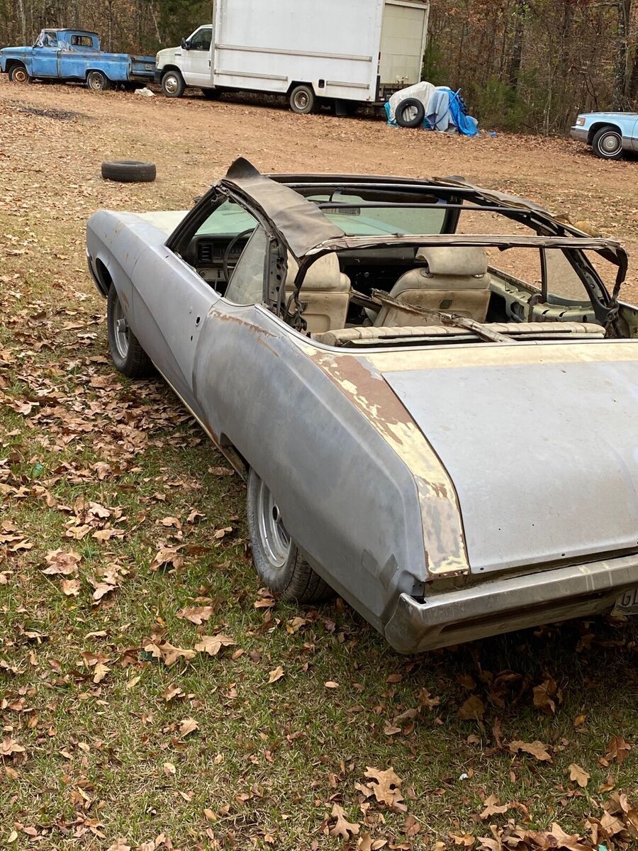 1969 buick gs 400 convertible yellow rwd automatic
