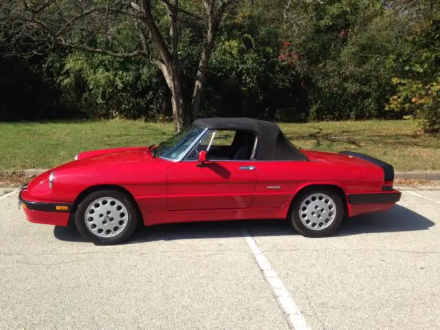 1989 alfa romero quadrifoglio spider