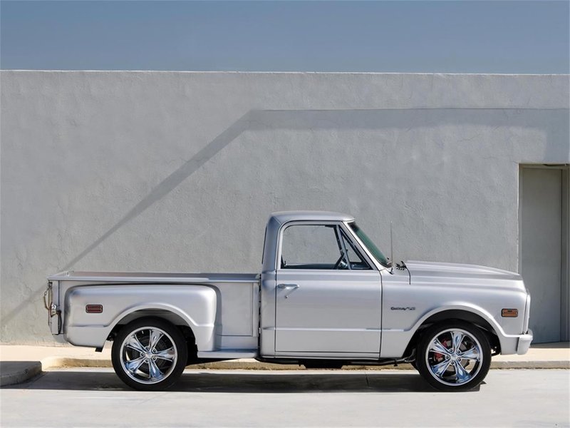 chevrolet c10 custom shortbed pickup