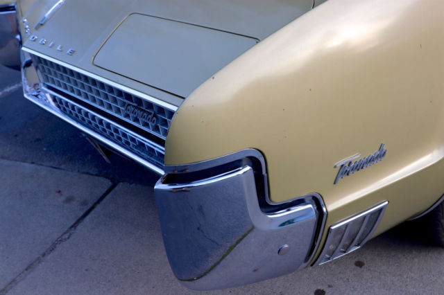 oldsmobile toronado 1967 - rare condition - extremely low original mileage!