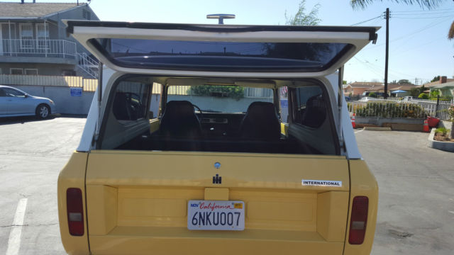 1980 international harvester scout turbo diesel canary yellow original restored