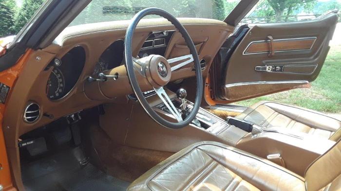 1972 chevrolet corvette lt1 for sale in detroit, michigan