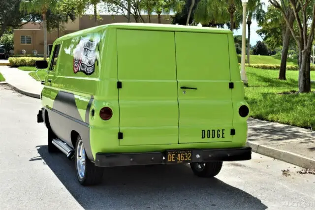 stunning very rare 1965 dodge a100 360cid automatic custom graphics laser fit