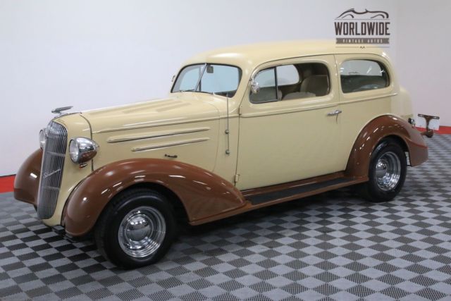 1936 brown street rod v8 automatic!