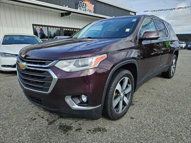 2018 chevrolet traverse lt leather