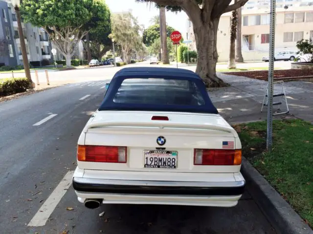 bmw 325ic convertible e30 1988