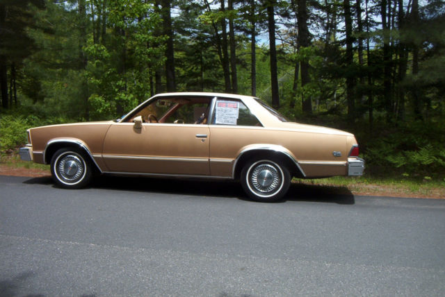 1978 chevy malibu 2 dr coupe, estate sale, always garaged, bone stock w/305 v8