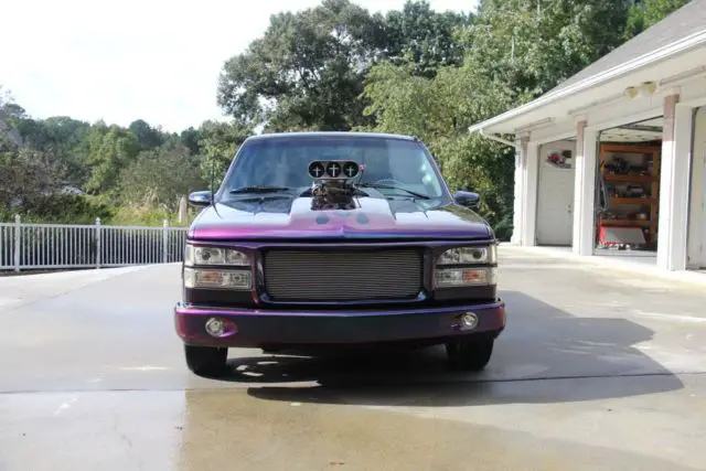big tired pro street truck supercharged