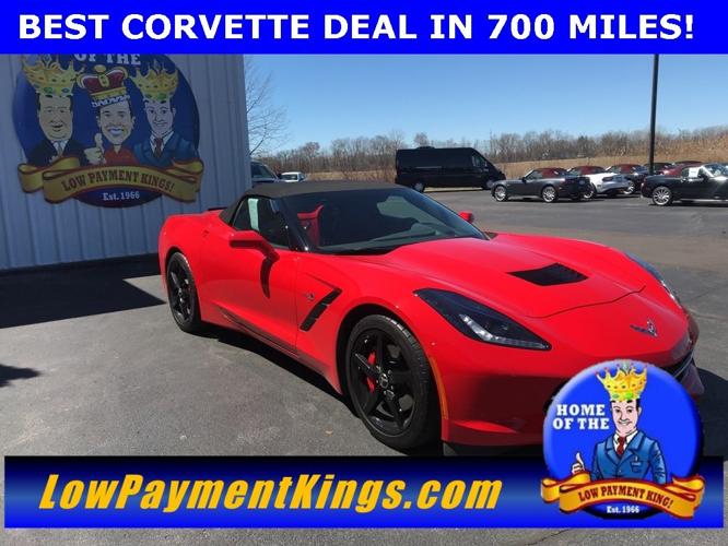 used 2015 chevrolet corvette stingray convertible shelby, oh 44875 for sale in bethlehem, ohio