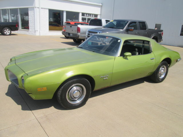1970 pontiac firebird 5.7l 350 auto real solid original. last owner had since 79