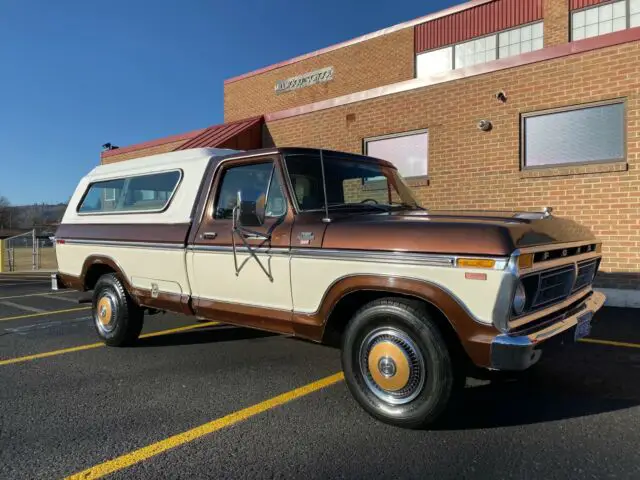 1977 ford f250 xlt ranger camper special 1-owner 92,702 miles 460 v8 no reserve
