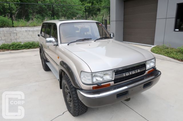 toyota land cruiser 80 vx hdj81 rhd turbo diesel 1hdt super nice 4wd 4x4 jdm rhd