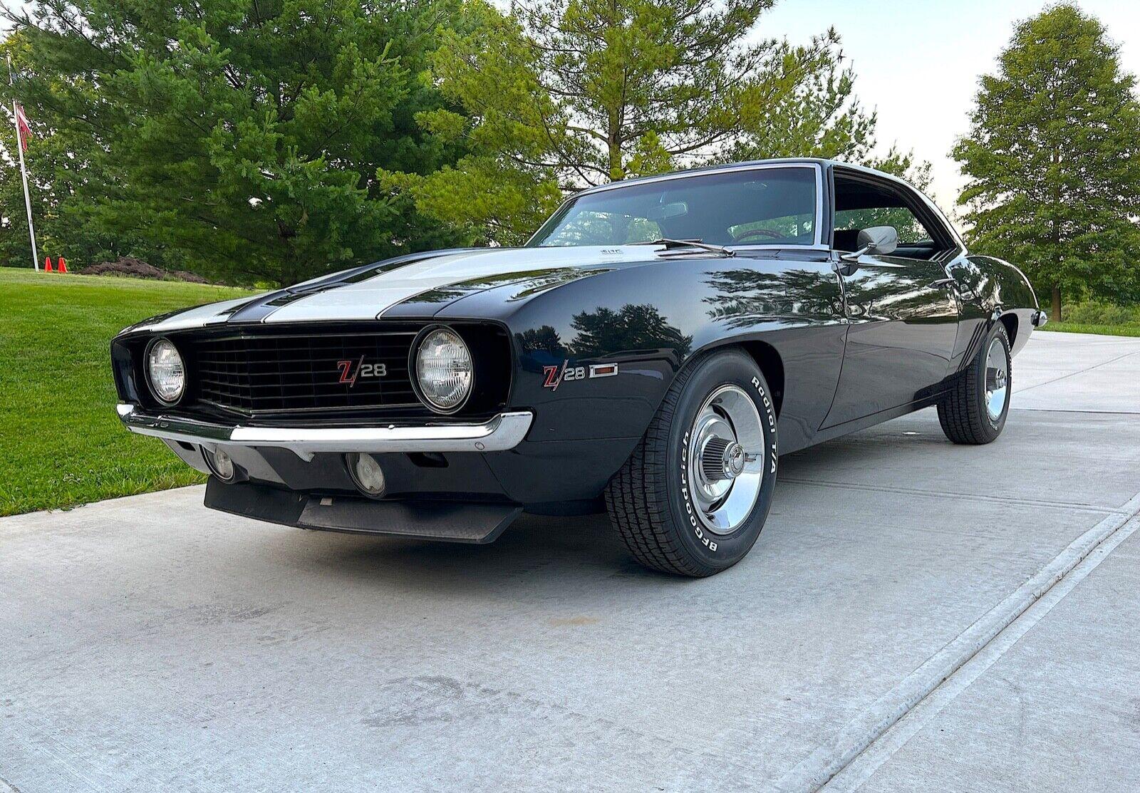 1969 chevrolet camaro x77 z28 original 302dz 4spd 12 bolt pdb tach gauge