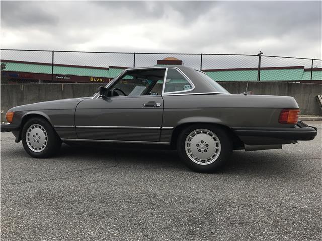 1987 mercedes-benz 560 series 560sl 93,885 miles gray 8 cylinder engine automat