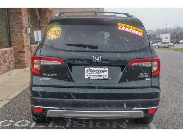 2019 honda pilot elite