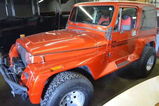 1991 jeep wrangler renegade with hard top fully restored look! video!