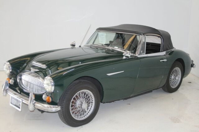 1967 austin-healey 3000 convertible sports car 0 miles green 4 manual