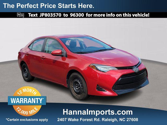 2018 toyota corolla le