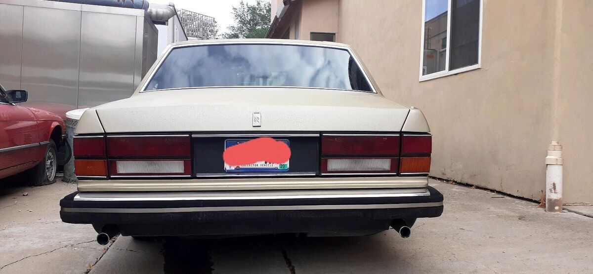 1982 rolls-royce silver spirit brown rwd automatic