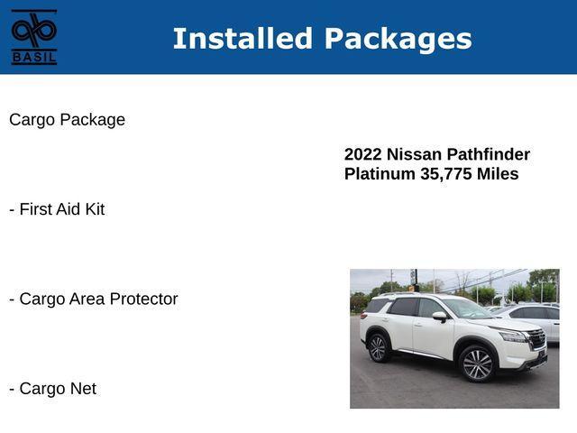 2022 nissan pathfinder platinum