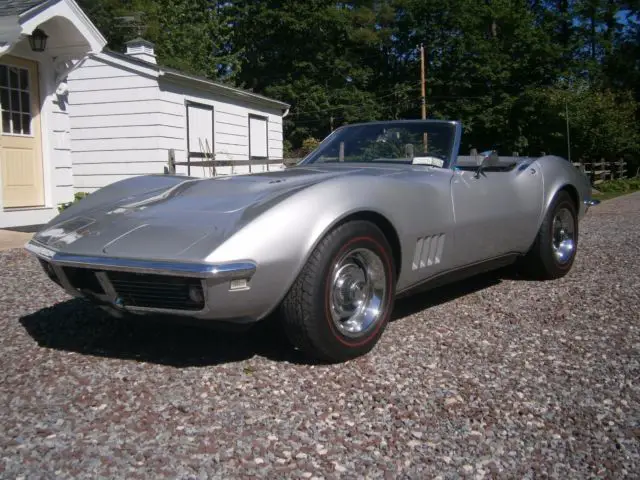 1968 chevrolet corvette convertible - matching #'s 427/390 big block no reserve