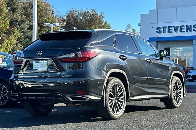 2022 lexus rx 350 f sport handling
