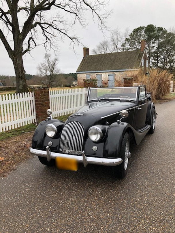 1958 morgan plus 4 drophead coupe