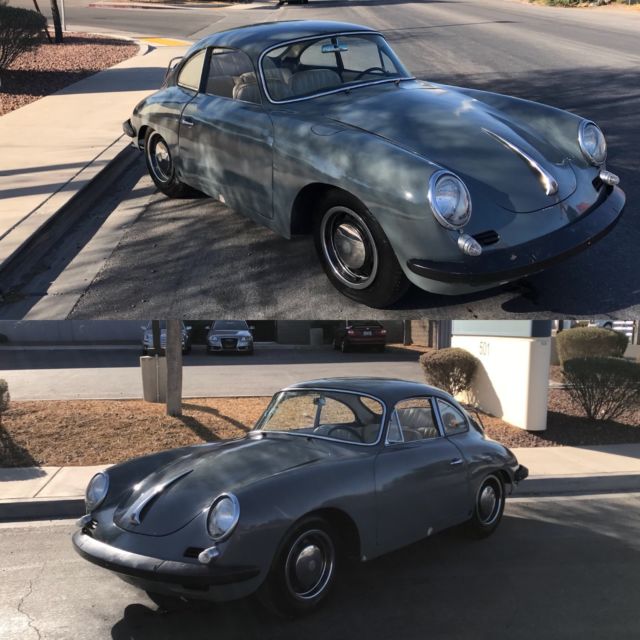 no reserve 1965 porsche 356 coupe runs complete car project restoration ready