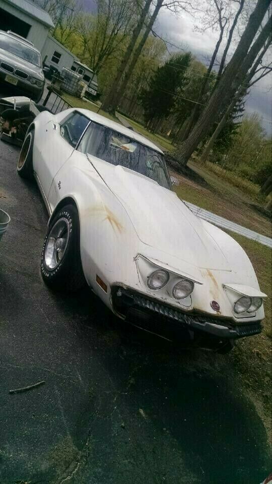 corvette 1975 stingray project car some parts included original condition