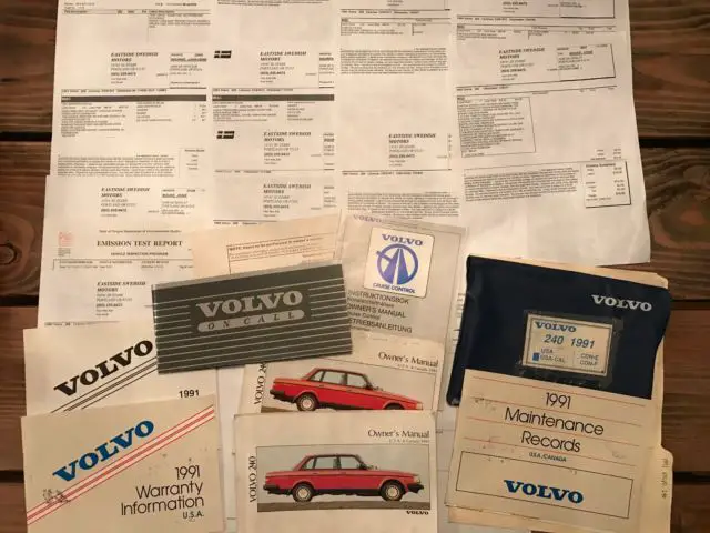 1991 volvo 240 sedan 4d (only 134,000 low miles) (records)