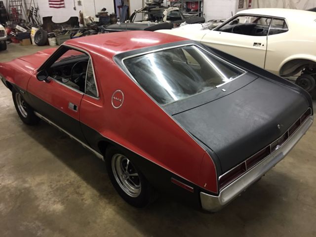 1970 amc amx 360 4 barrel factory hurst 4 speed and factory 8 grand tach