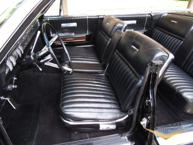 1965 lincoln continental convertible - org. triple black - absolutely stunning!!