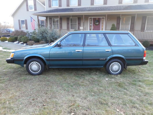 1993 subaru loyale wagon w/18,579 original miles 100% orig 1owner 100% solid