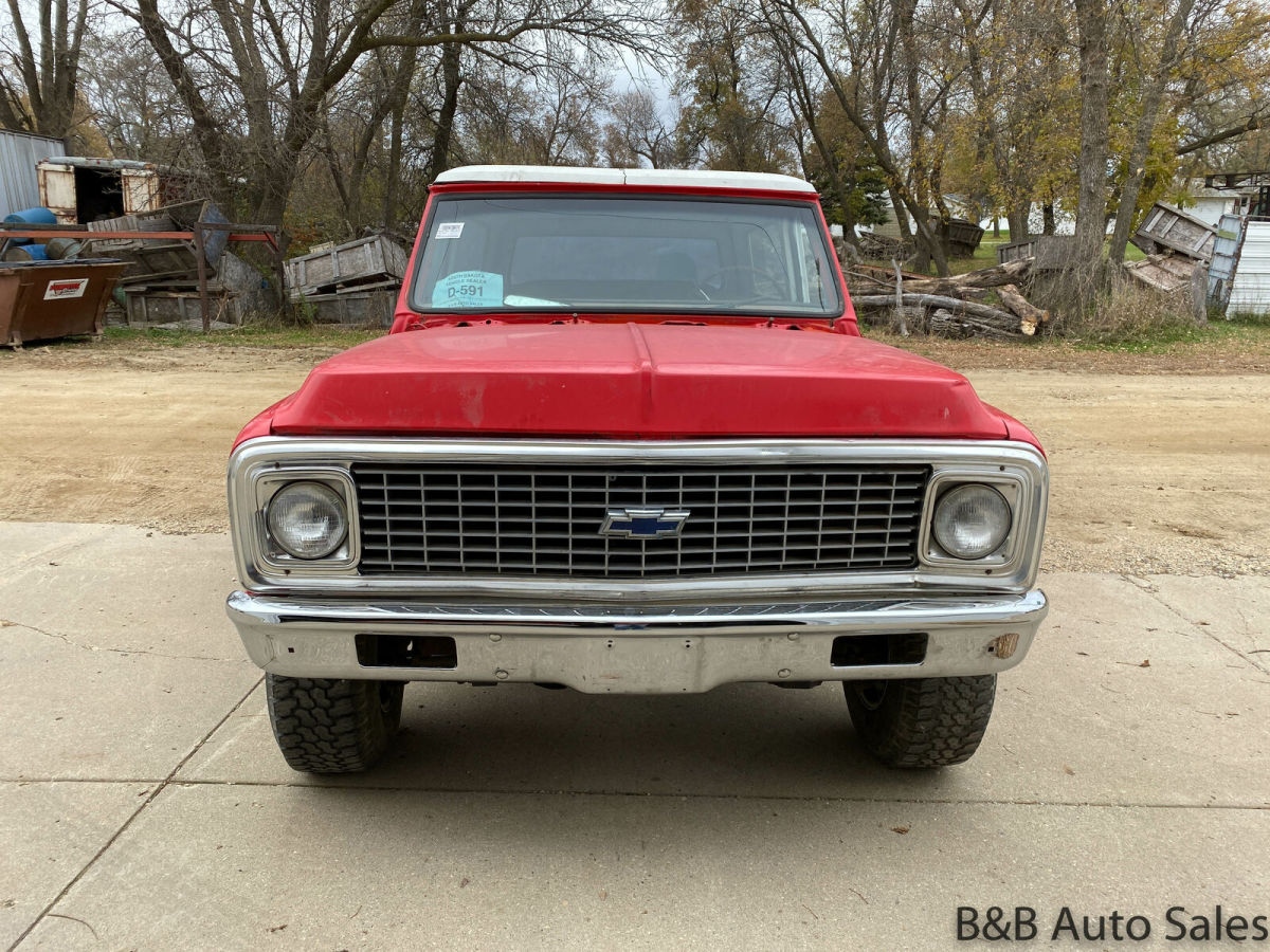1972 chevrolet blazer 4x4 0 red suv 8 automatic