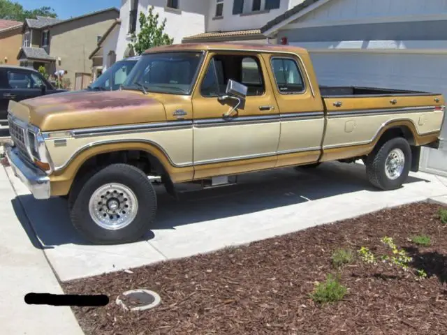 1979 ford f-250 4x4, super cab, 32k original miles, calif. orig. paint, no rust