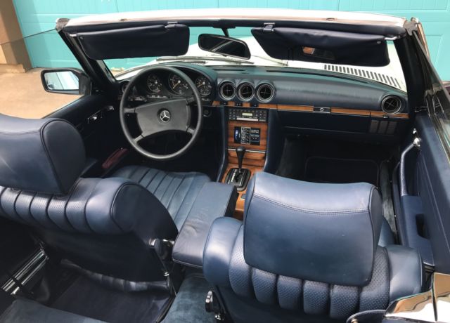 mercedes benz 380sl convertible, 1981. beautiful condition