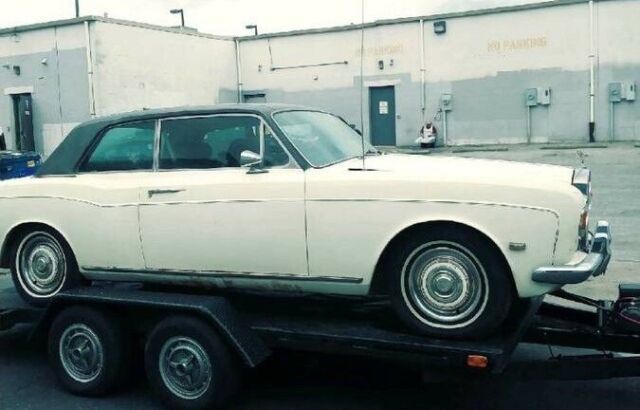 1969 rolls-royce corniche white fwd automatic