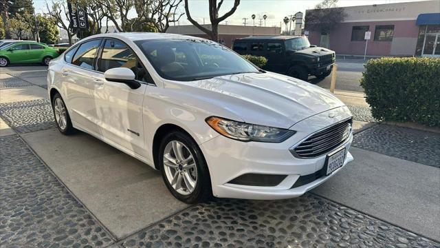 2018 ford fusion hybrid se