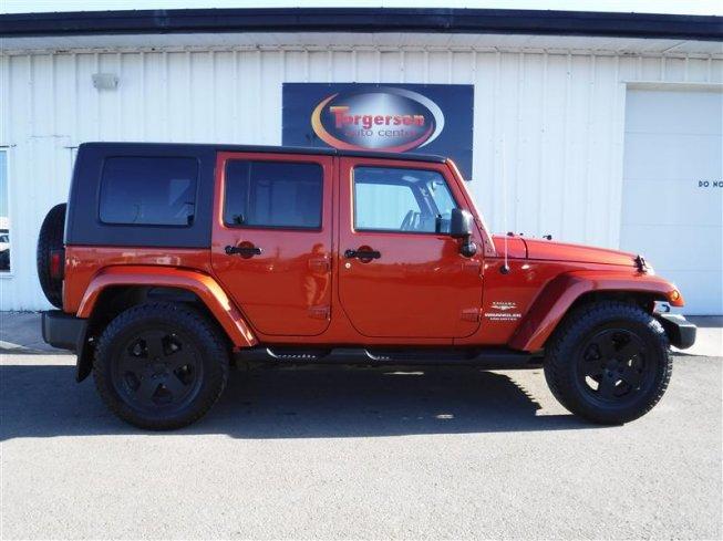 2009 jeep wrangler sahara for sale in bismarck, north dakota