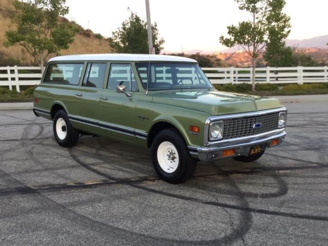 1972 454 c20 suburban frame off resto plus upgrades
