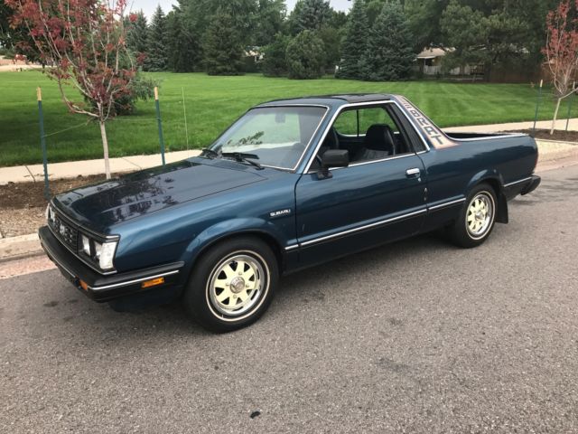 1986 subaru brat ac very nice no rust grandpa owned t top no reserve