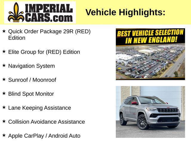 2023 jeep compass (red) edition 4x4