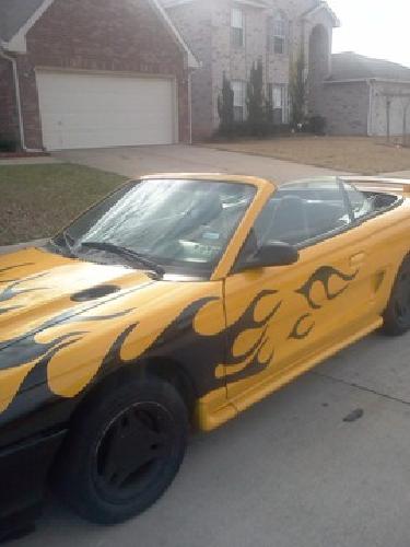 obo 1997 mustang convertible with lambo doors in arlington, tx