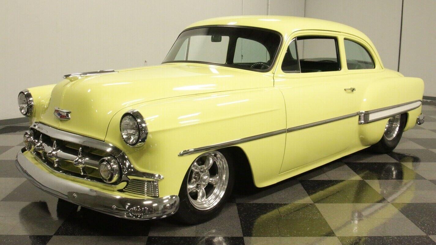 1953 chevrolet other pro street 454 big block v8 auto trans yellow