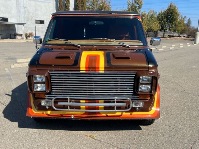 1977 chevy custom ca survivor time capsule show van / camper free us 48 shipping