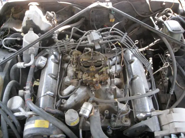 1981 cadillac eldorado hardtop 442 cid "rocket" quadrajet