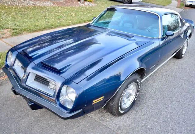 1975 pontiac firebird formula * no reserve * 4 speed * deluxe interior * a/c *